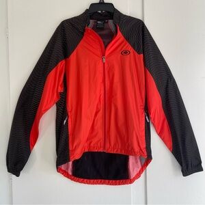 Illumi Nite Men's Zip Pullover All Over Reflective Cycling Athletic Jacket XL
